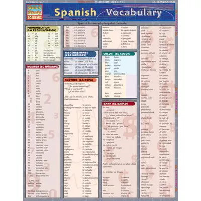 SPANISH VOCAB - New (SKU: 15767268)