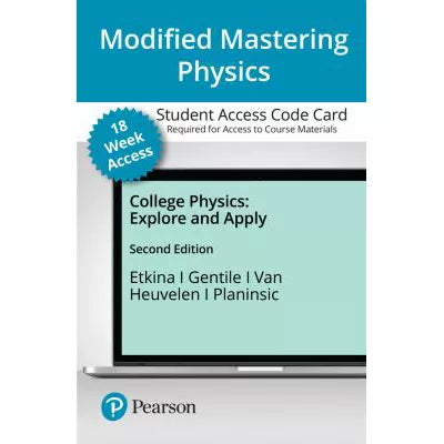 Mastering Physics with Pearson eText Access Code (18 Weeks) for College Physics