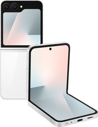 Samsung Galaxy Z Flip7 FE 256GB Unlocked Smartphone (White)